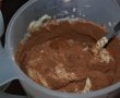 Tort cu crema de ciocolata si Skittles-1