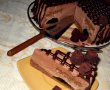 Tort cu mousse de ciocolata si jeleu de cafea-16