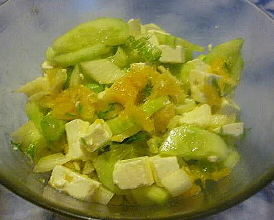 Salata de fenel cu portocala