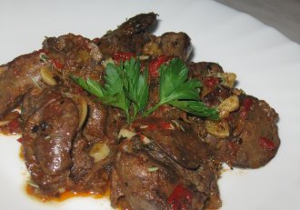Ficatei de pui aromati