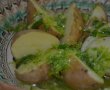 Cartofi fierti cu mujdei de usturoi verde-3