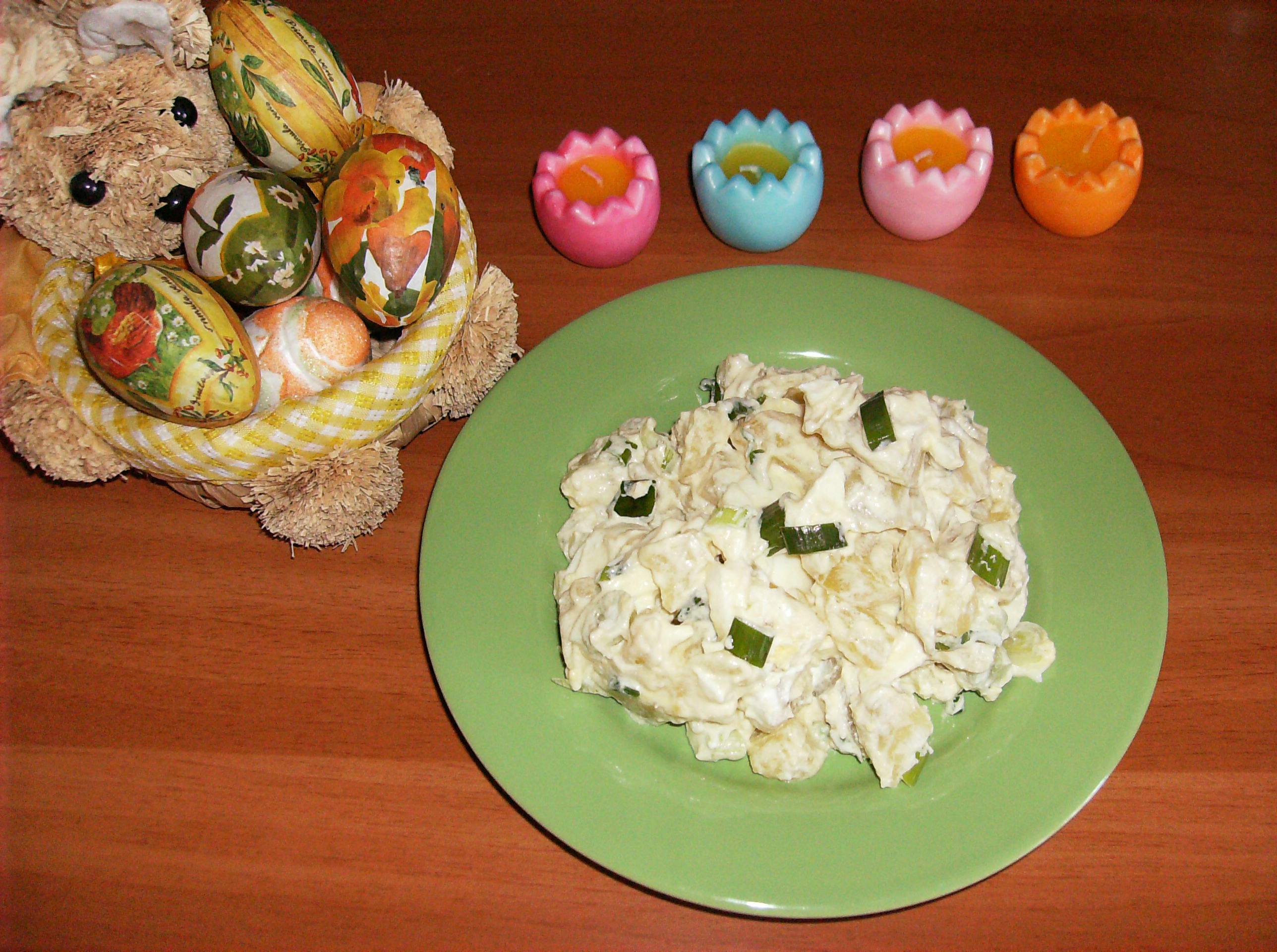 Salata de cartofi cu oua