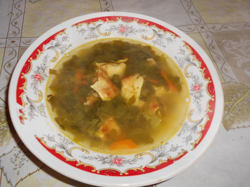 Supa de salata cu tarhon