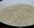 Spaghete carbonara, reţetă cu smantana-7