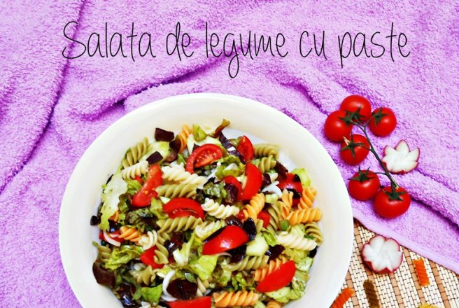 Salata de legume cu paste