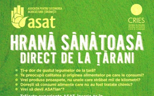 A.S.A.T - Asociatia pentru Sustinerea Agriculturii Tărănesti