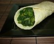 Wrap (lipie mexicana) cu spanac si cartofi-7