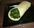Wrap (lipie mexicana) cu spanac si cartofi-8