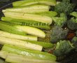 Pui cu dovlecei, broccoli si sos beschamel-2