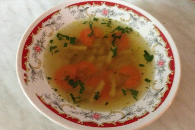Supa de fasole pastai cu legume si orez(reteta cu nr 400)