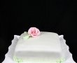 Tort “Mama”, cu crema de lamaie si jeleu de zmeura-12