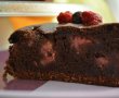 Tort de ciocolata, capsuni si maioneza-11