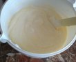 Tort cu crema de vanilie,cocos si zmeura-3