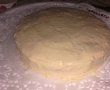 Tort cu crema de vanilie,cocos si zmeura-11