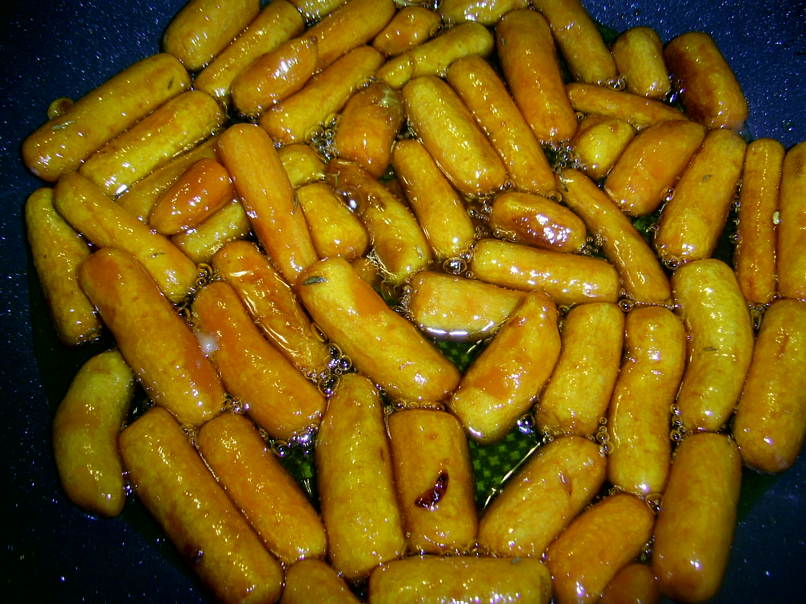 Baby carrot , caramelizati cu miere