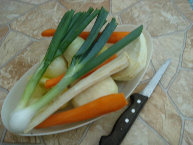Mancare de fasole pastai cu legume
