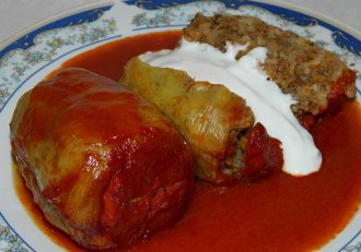 Ardei umpluti cu carne