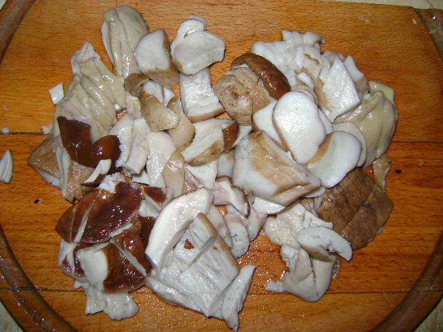 Tocanita de vara cu ciuperci