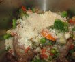 Prepelițe pe pat de orez și legume în Vas Zepter-2