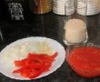 Chiftelute de cod cu pilaf de ardei(Pataniscas de bacalhau com arroz de pimentos)-5