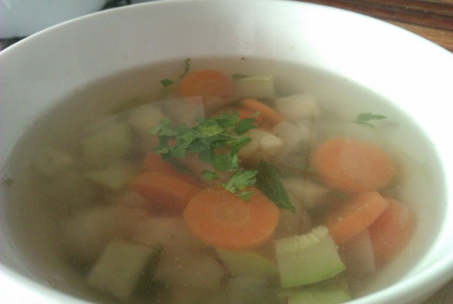 Supa din muschiulet de pui