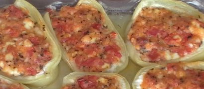 Aperitiv ardei umpluti cu branza