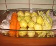 Pui cu legume la cuptor si dressing de smantana-2