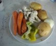 Rasol din piept de pui cu legume si cartofi natur-1