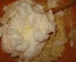 Tort cu blat de nuca si crema de zmeura-3