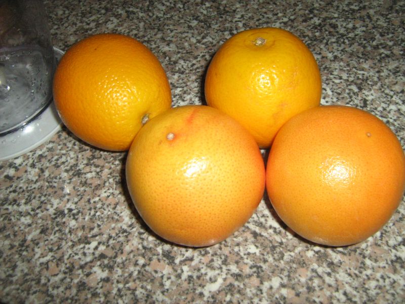 Smoothie de portocale cu grefe