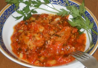 Ostropel cu carne de pasare