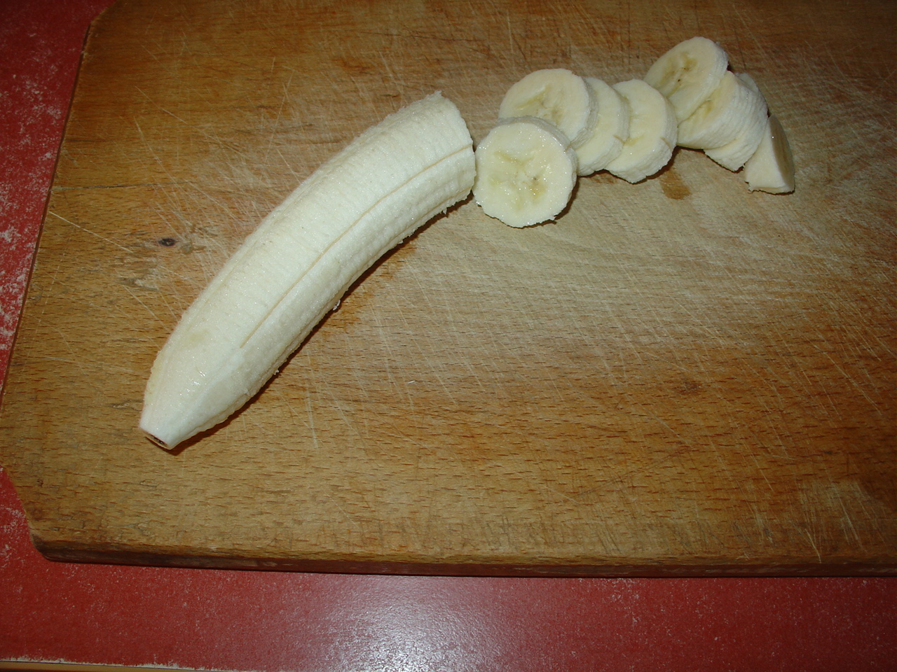 Banana cu lapte si migdale