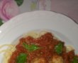 Spaghete cu sos de rosii si chiftelute-2