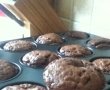 Muffins de ciocolata cu marzipan-1