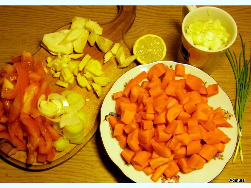 Supa crema de morcovi si ghimbir