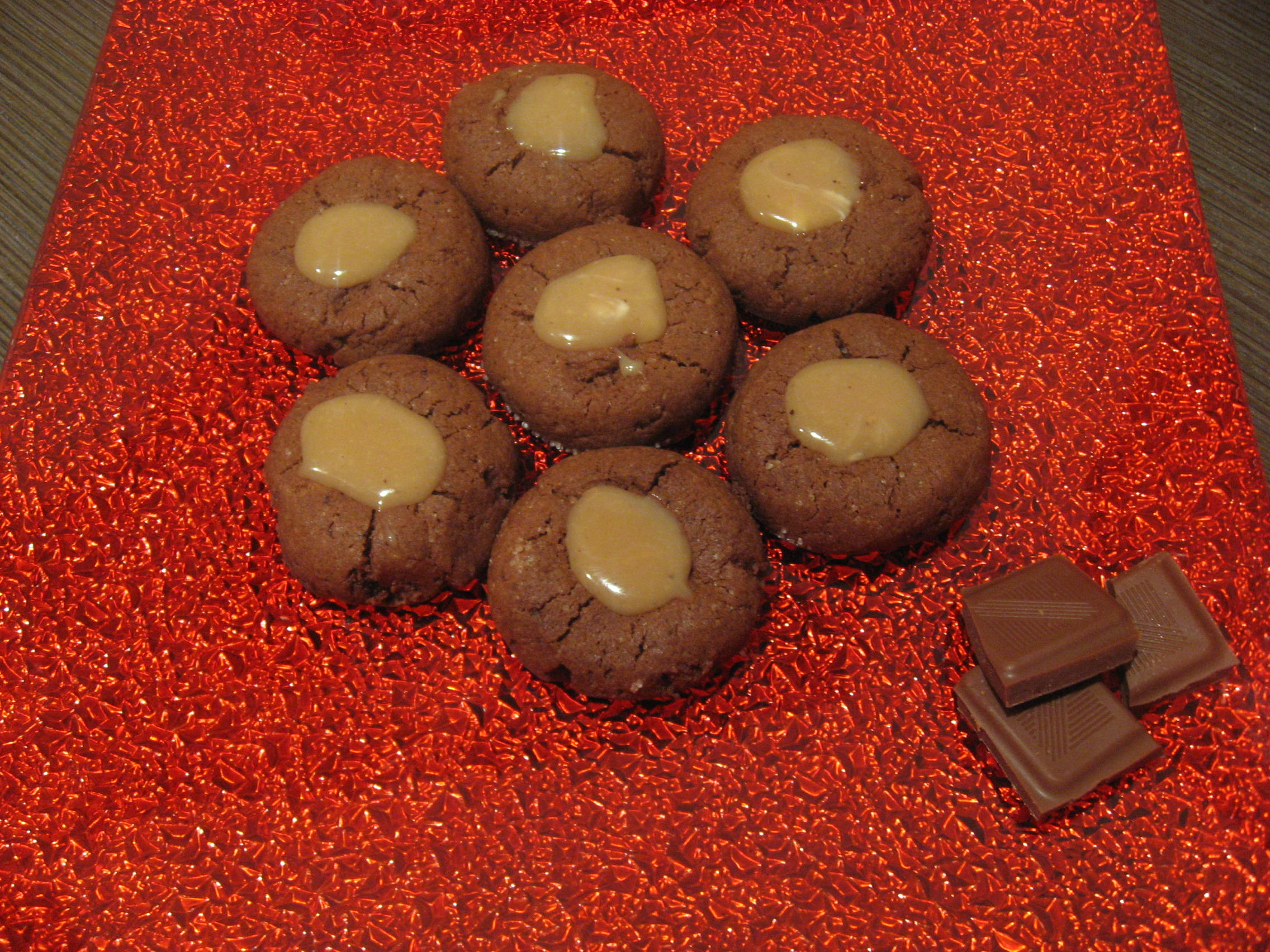 Biscuiti cu ciocolata (nasturei)