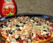 Pizza cu branza si kaizer (fara framantare)-4