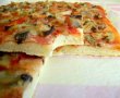 Pizza prosciutto e funghi-6