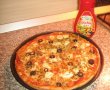 Pizza cu praz si branza de burduf-3