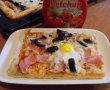 Pizza cu oua de prepelita-7