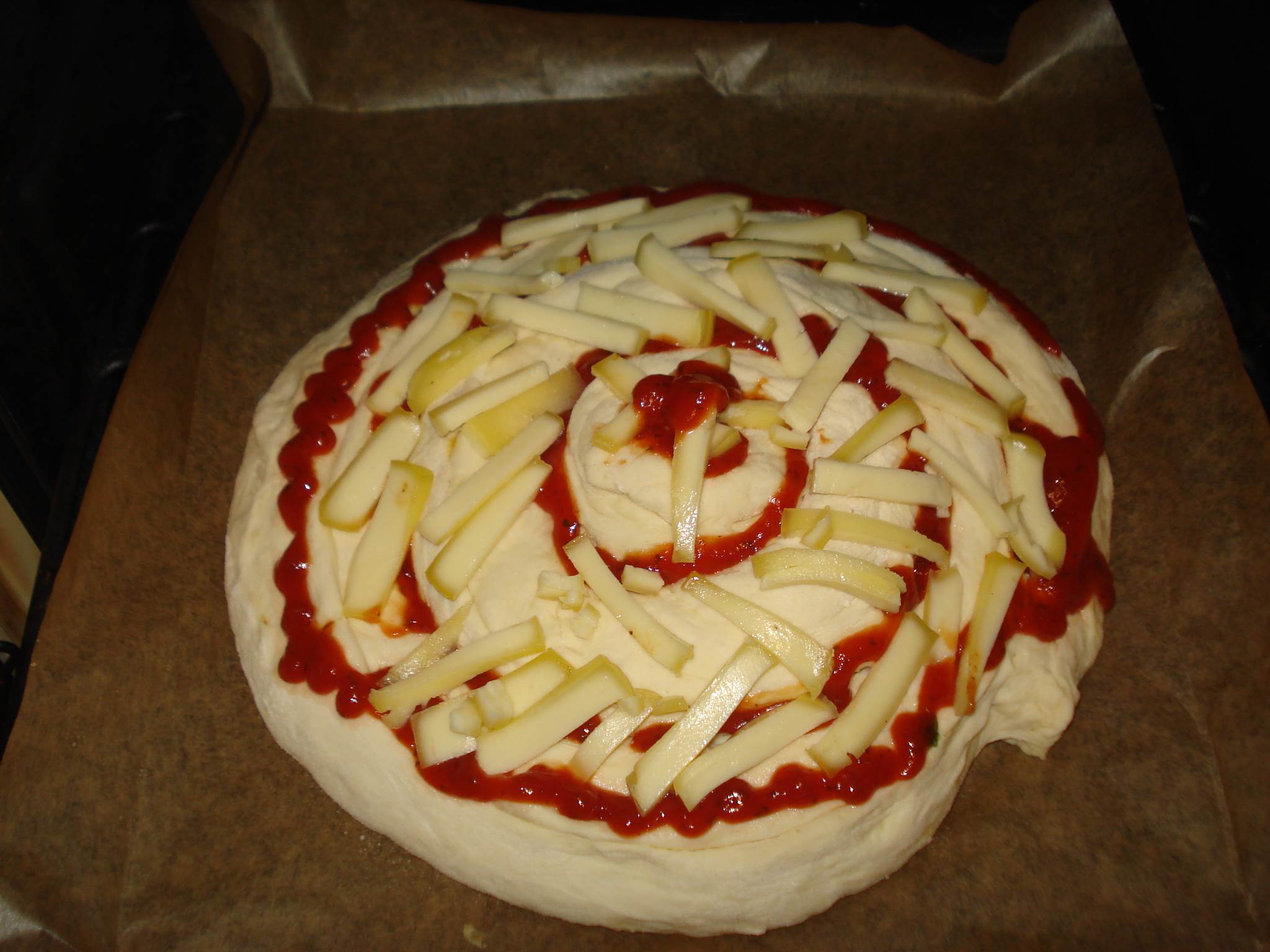 Pizza spirala