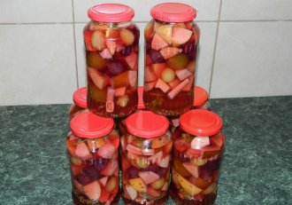 Fructe murate in otet (reteta Motan)