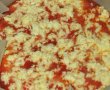 Pizza Margherita cu aluat de clatite-1