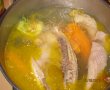 Supa de gaina de casa cu galuste de pesmet-2