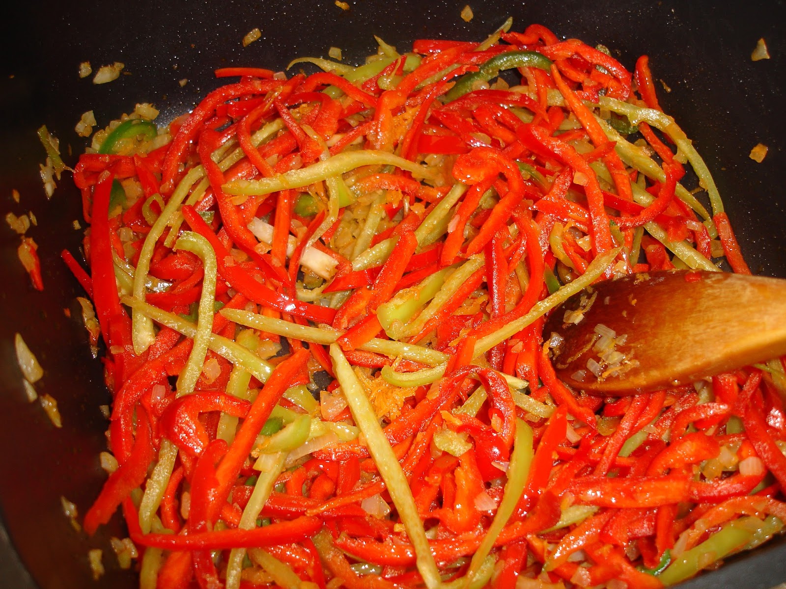 Spaghete cu legume