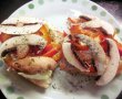 Sandviș cu brânzică Ceva fin, bacon și ciuperci-5