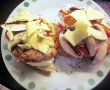 Sandviș cu brânzică Ceva fin, bacon și ciuperci-6