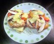 Sandviș cu brânzică Ceva fin, bacon și ciuperci-7