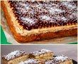 Desert prajitura cu crema de ness si nuca reteta delicioasa-8