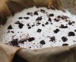 Tort cu blat din chek cu albusuri si crema de fructe de padure-8